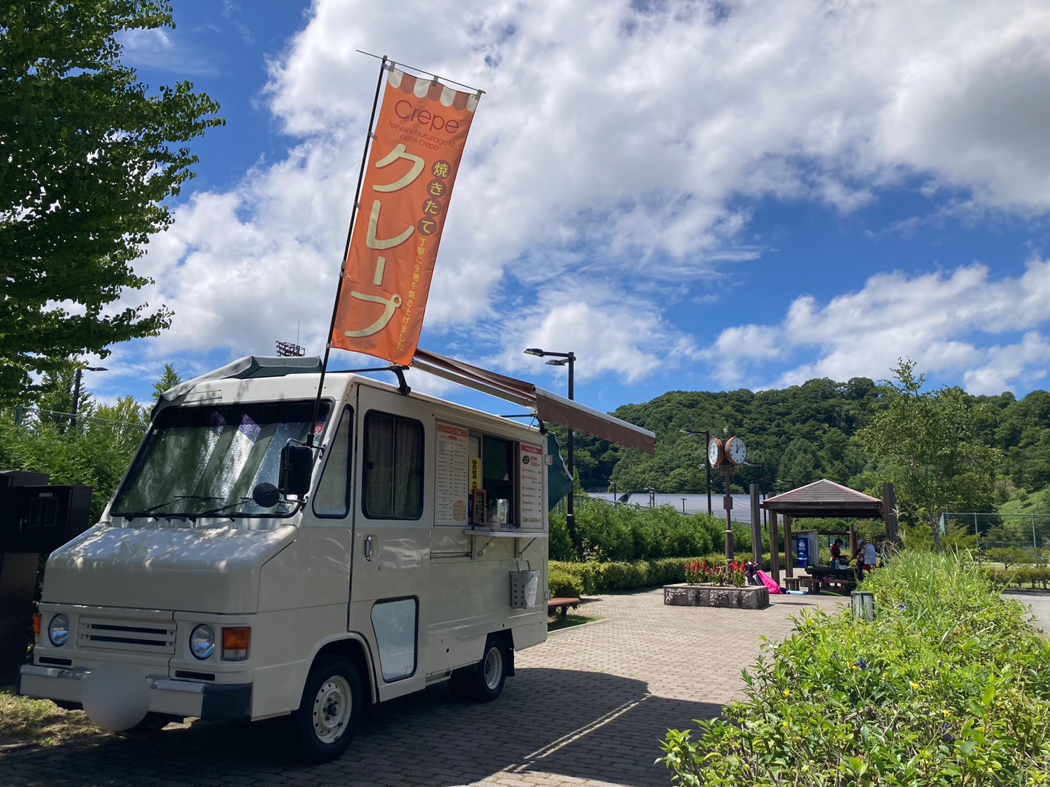 【画像】キッチンカー出店風景・ 